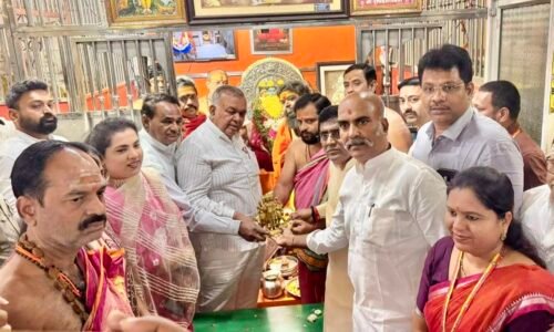 ಗಾಣಗಾಪುರದ ದತ್ತಾತ್ರೇಯ ದೇವಾಲಯದಲ್ಲಿ ವಿವಿಧ ಅಭಿವೃದ್ಧಿ ಕಾಮಗಾರಿಗಳಿಗೆ ಸಚಿವ ರಾಮಲಿಂಗಾ ರೆಡ್ಡಿ ಅವರಿಂದ ಶಂಕುಸ್ಥಾಪನೆ