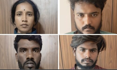 ಪತಿಯನ್ನು ಕೊಂದು ಅಪಘಾತ ಎಂದು ಬಿಂಬಿಸಲು ಯತ್ನ: ಪತ್ನಿ, ಪ್ರಿಯಕರ ಸೇರಿ ನಾಲ್ವರ ಬಂಧನ !