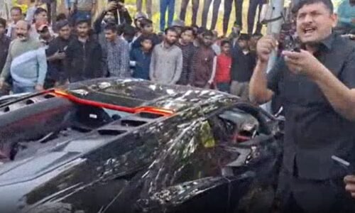 ತಂಬಾಕು ಉದ್ಯಮಿ ಪುತ್ರನ ಶೋಕಿ : ಆರು ಪಾದಚಾರಿಗಳ ಮೇಲೆ ಹರಿದ ಕಾರು