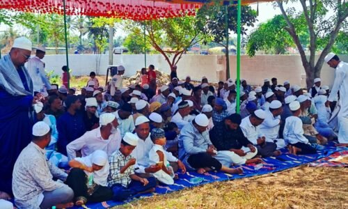 ಚನ್ನರಾಯಪಟ್ಟಣ: ಮುಸ್ಲಿಂ ಬಾಂಧವರಿಂದ ರಂಜಾನ್ ಸಾಮೂಹಿಕ ಪ್ರಾರ್ಥನೆ