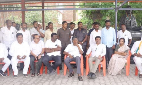 ಉಮೇಶ್ ಮೇಟಿ ಪರ ಬೈರತಿ ಸುರೇಶ್ ಬಿರುಸಿನ ಮತ ಯಾಚನೆ