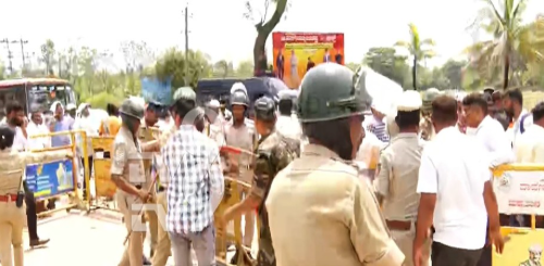 ಹರಿಹರ ಪಂಚಮಸಾಲಿ ಮಠದ ಮುಂದೆ ಭಕ್ತರ ಗಲಾಟೆ!