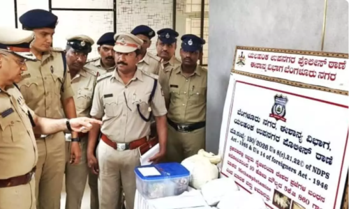 ಯಲಹಂಕದಲ್ಲಿ ಮಾದಕ ವಸ್ತು ಮಾರಾಟ ಮಾಡುತ್ತಿದ್ದ ಮೂವರು ನೈಜೀರಿಯಾ ಪ್ರಜೆಗಳ ಬಂಧನ, ₹10 ಕೋಟಿ ಮೌಲ್ಯದ ಮಾದಕ ವಸ್ತು ವಶ