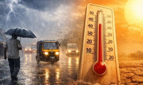 ಬೆಂಗಳೂರು ಸೇರಿ ಹಲವೆಡೆ ಇಂದಿನಿಂದ ಮಳೆ ಉತ್ತರದಲ್ಲಿ ಗರಿಷ್ಠ ತಾಪಮಾನ ಮುಂದುವರಿಕೆ