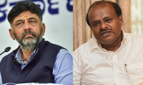 ತಾಕತ್ತಿದ್ದರೆ ಜಿಬಿಎ ಚುನಾವಣೆ ನೆಡಸಲಿ : ಹೆಚ್ ಡಿಕೆ ಮಾತಿಗೆ ಡಿಕೆಶಿ ಕೆಂಡ