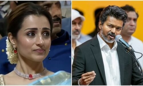ತ್ರಿಶಾ ಕೃಷ್ಣನ್ ಅವರ ಇತ್ತೀಚಿನ ಸಿನಿಮಾ ಒಪ್ಪಂದ: ಮುಖ್ಯಮಂತ್ರಿ ವಿಜಯ್ ಪ್ರತಿಕ್ರಿಯೆ ಏನಿರಬಹುದು ಎಂಬ ಕುತೂಹಲ