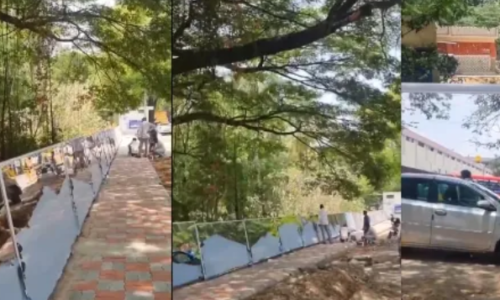 ಮೈಸೂರು ಬಸ್ ನಿಲ್ದಾಣಗಳಲ್ಲಿ ವಿಶಿಷ್ಟ ಸ್ಟೇನ್‌ಲೆಸ್ ಸ್ಟೀಲ್ ಕನ್ನಡಿ