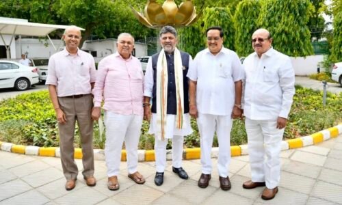 ಕೇಂದ್ರ ಜಲ ಶಕ್ತಿ ಸಚಿವರ ಭೇಟಿಯಾದ ನೀರಾವರಿ ಸಚಿವ ರಾಮಲಿಂಗಾ ರೆಡ್ಡಿ: ರಾಜ್ಯದ ನೀರಾವರಿ ಯೋಜನೆಗಳಿಗೆ ನೆರವಿಗೆ ಮನವಿ 