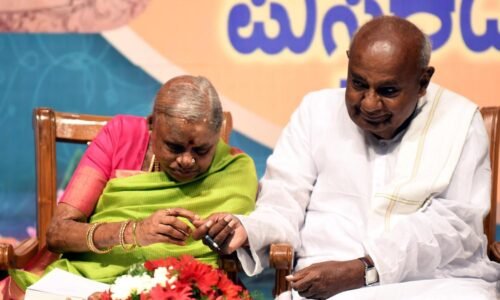 ದೇವೇಗೌಡರಿಗೆ ಪತ್ನಿ ವಿಯೋಗ: ಜಮೀರ್ ಅಹಮದ್ ಖಾನ್ ಸಂತಾಪ