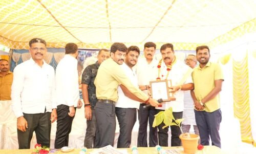ಕಸಾಪ ಅಧ್ಯಕ್ಷ ಹಡೇನಹಳ್ಳಿ ಲೋಕೇಶ್ ಗೆ “ವೈಟ್ ಪೇಪರ್” ಸಾಧಕ ಪ್ರಶಸ್ತಿ ಪ್ರದಾನ