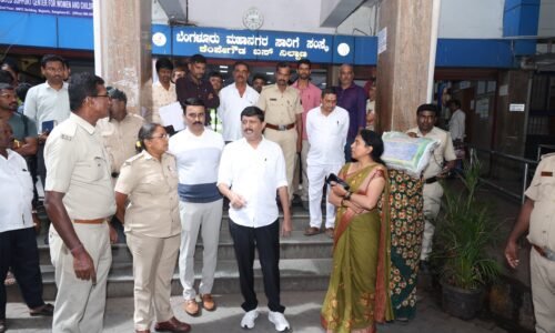 KSRTC , BMTC ಬಸ್ ನಿಲ್ದಾಣಗಳಿಗೆ ಸಚಿವ ಬೈರತಿ ಸುರೇಶ್ ದಿಢೀರ್ ಭೇಟಿ