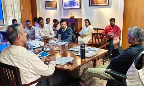 ಹೊರ ವರ್ತುಲ ರಸ್ತೆಗೆ ಸಂಬಂಧ ಗ್ರೇಟರ್ ಬೆಂಗಳೂರು ಅಭಿವೃದ್ಧಿ ಸಚಿವ ಕೃಷ್ಣ ಬೈರೇಗೌಡ ಸಭೆ