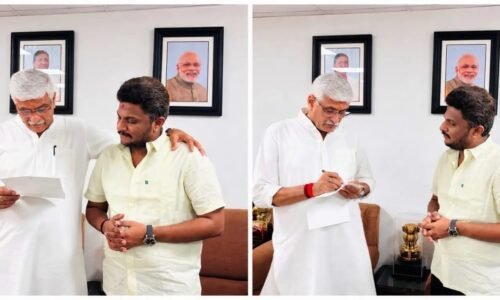 ಹಾಸನಾಂಬೆ ಮಹೋತ್ಸವಕ್ಕೆ ರಾಷ್ಟ್ರಮಟ್ಟದ ಪ್ರಚಾರಕ್ಕೆ ಕೇಂದ್ರ ಸರ್ಕಾರದ ಸಹಕಾರಕ್ಕೆ ಸಂಸದ ಶ್ರೇಯಸ್ ಪಟೇಲ್ ಮನವಿ